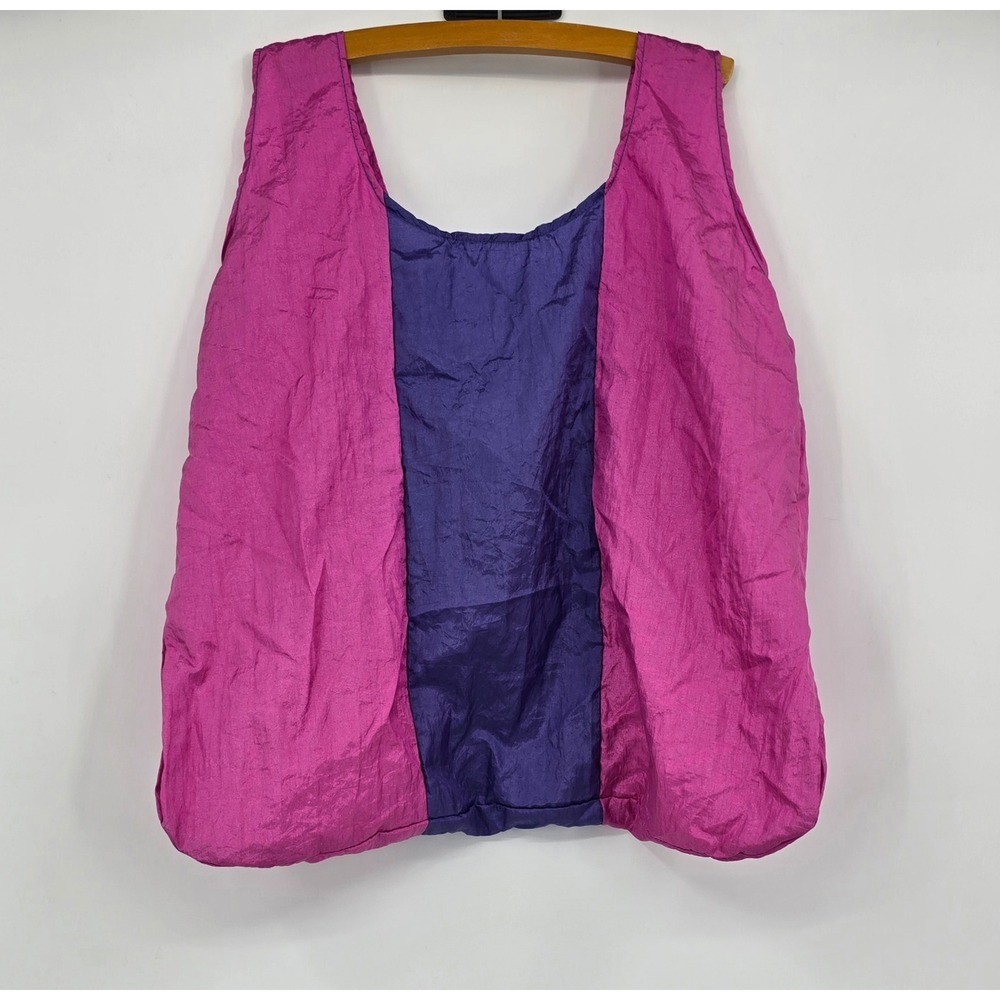 Shaka Shoppers Okika Orchid Packable Reusable Nylon Shopping Bag Retro Purple